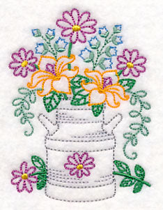 Kitchen Milk Jug in Bloom (Vintage)