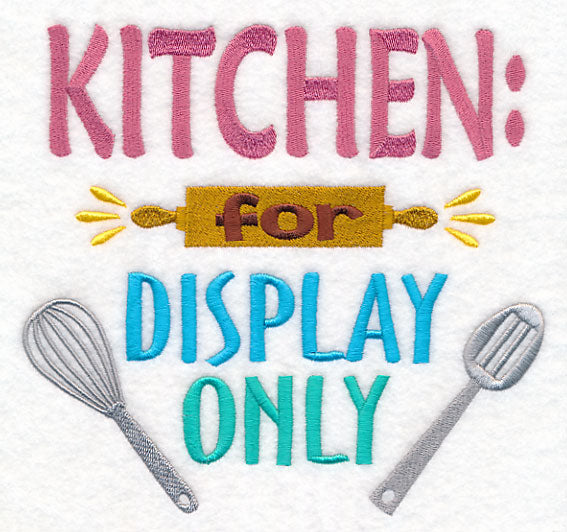 Kitchen: For Display Only