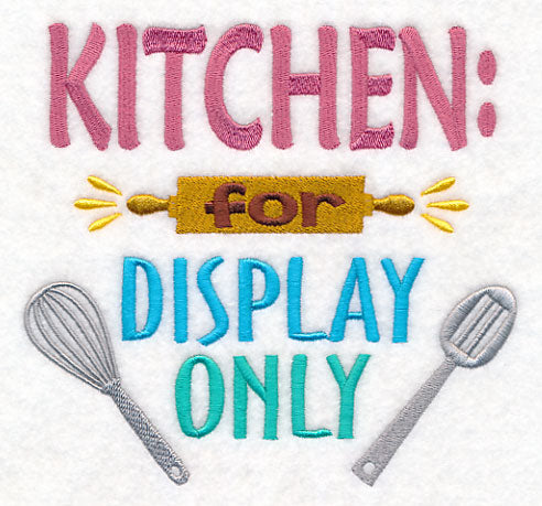 Kitchen: For Display Only