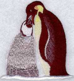 Emperor Penguin W/Chick