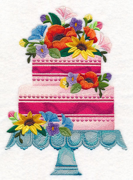 Bursting with Beauty Cake