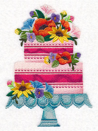 Bursting with Beauty Cake