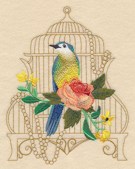 Shabby Chic Birdcage