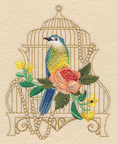 Shabby Chic Birdcage