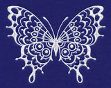 Shabby Chic Butterfly (Whitework)