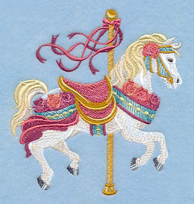 Shabby Chic Carousel Horse