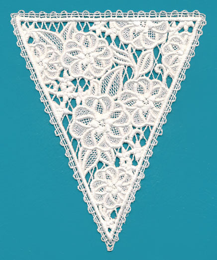 Shabby Chic Bunting 1 (Battenburg Lace)