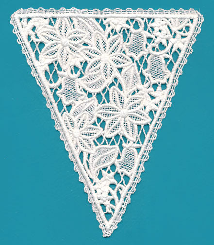 Shabby Chic Bunting 2 (Battenburg Lace)