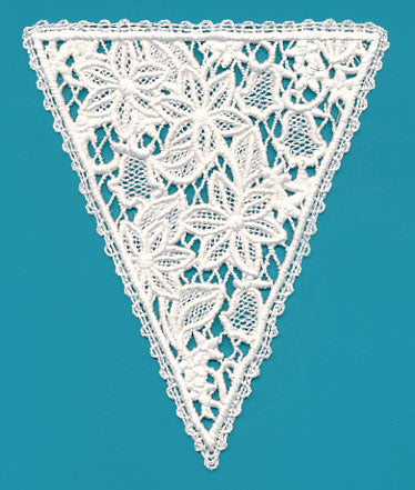 Shabby Chic Bunting 2 (Battenburg Lace)
