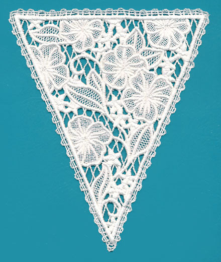 Shabby Chic Bunting 3 (Battenburg Lace)