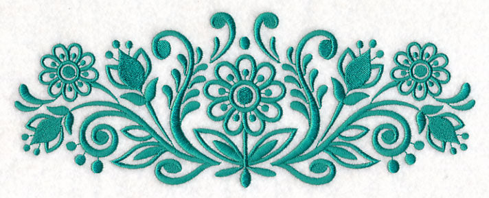 Folksy Garden Border