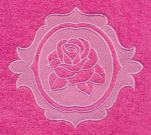 Rose Medallion (Embossed)