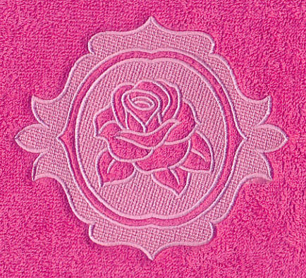 Rose Medallion (Embossed)