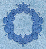 Filigree Frame Backdrop (Embossed)