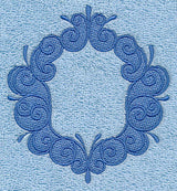 Filigree Frame Backdrop (Embossed)