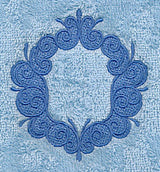 Filigree Frame Backdrop (Embossed)