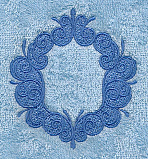 Filigree Frame Backdrop (Embossed)