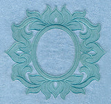 Damask Frame Backdrop (Embossed)