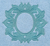 Damask Frame Backdrop (Embossed)