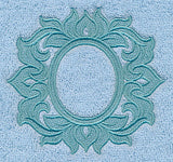 Damask Frame Backdrop (Embossed)