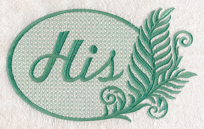 Ferns - His (Embossed)