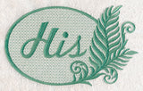 Ferns - His (Embossed)