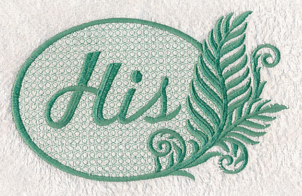 Ferns - His (Embossed)