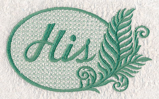 Ferns - His (Embossed)