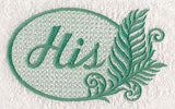 Ferns - His (Embossed)