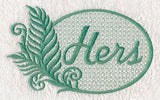 Ferns - Hers (Embossed)