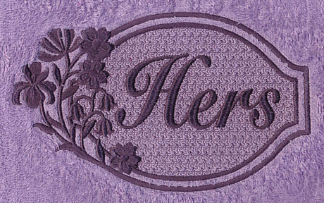 Floral Garden - Hers (Embossed)