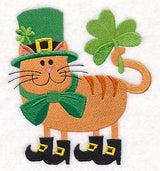 St. Patrick's Day Cat