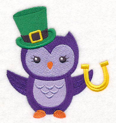St. Patrick's Day Owl with Hat