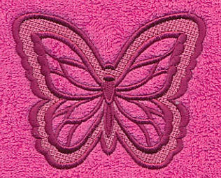 Garden Butterfly (Embossed)