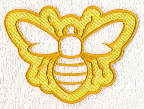 Garden Bee (Embossed)