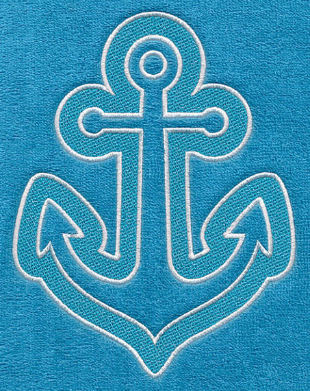 Ocean Anchor (Embossed)