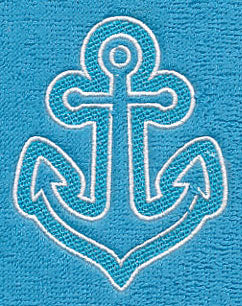 Ocean Anchor (Embossed)