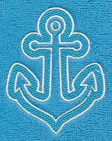 Ocean Anchor (Embossed)