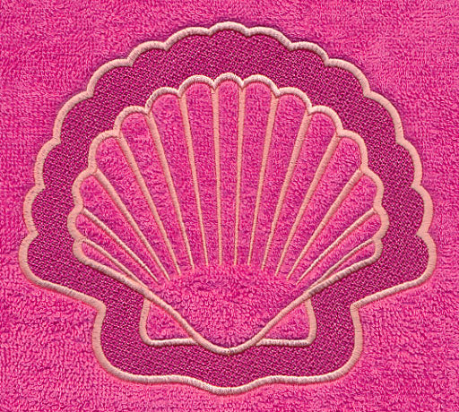 Ocean Seashell (Embossed)