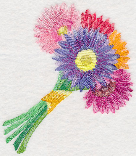 Daisy Bouquet in Watercolor