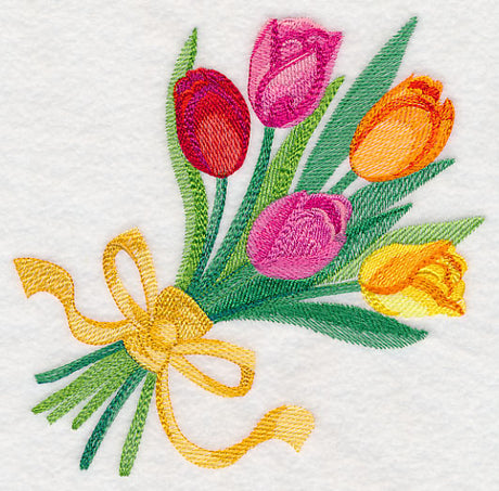 Tulip Bouquet in Watercolor