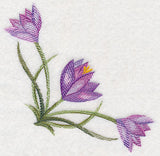 Crocus Corner in Watercolor