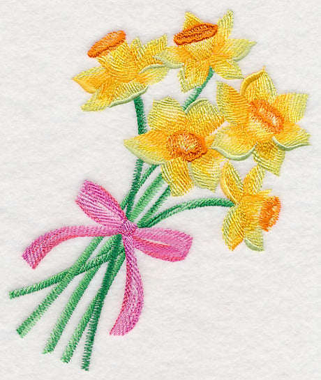 Daffodil Bouquet in Watercolor