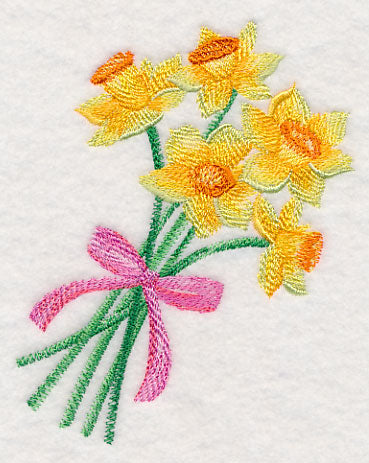 Daffodil Bouquet in Watercolor