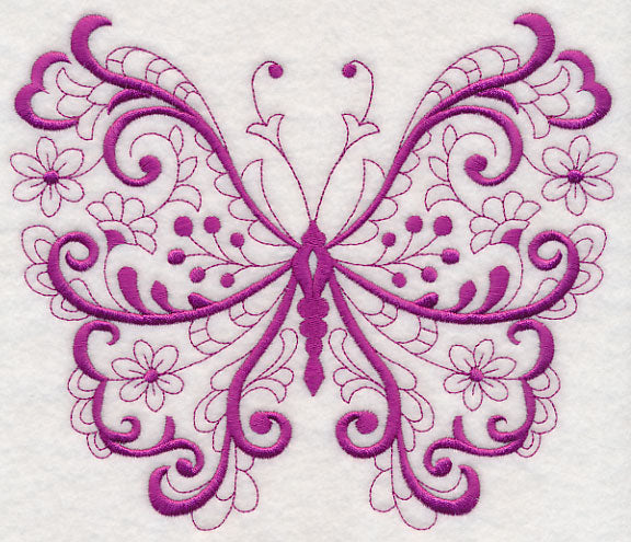 Fanciful Filigree Butterfly