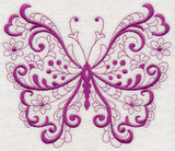 Fanciful Filigree Butterfly