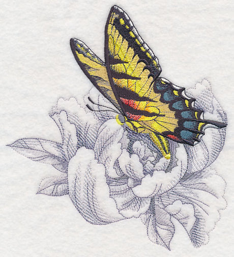 Secret Garden Peony and Butterfly