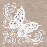 Butterfly Beauty Corner (Cutwork)