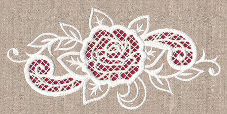 Rose Beauty Spray (Cutwork)