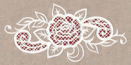 Rose Beauty Spray (Cutwork)